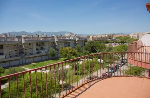 Vistas del barrio desde la residencia